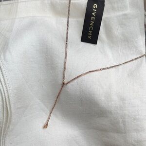 Givenchy Rose Gold Y-Necklace